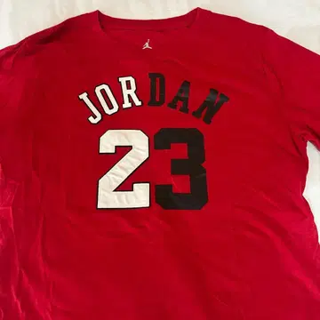 JORDAN 23 T셔츠 레드