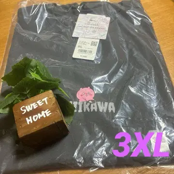 새상품 3XL 유니클로 치이카와(먼작귀) 반팔 그레이 T셔츠 남녀 공용