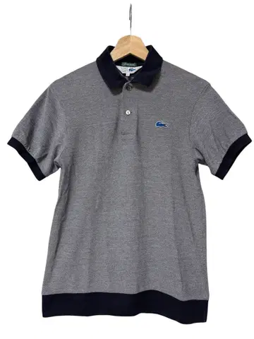 LACOSTE 피케 셔츠 그레이 네이비