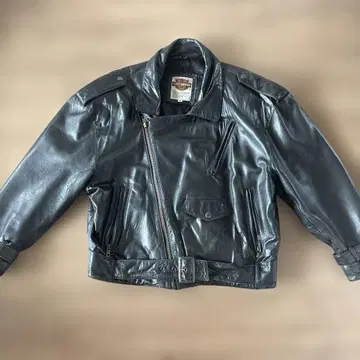 Harley-Davidson 더블 라이더 자켓 블랙 M
