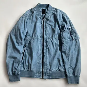 NAU 나우 아우터 블루 블루종 자켓