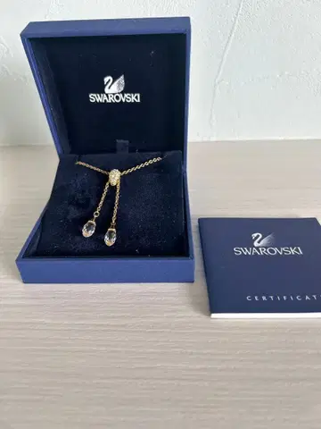 Swarovski 목걸이 골드 컬러