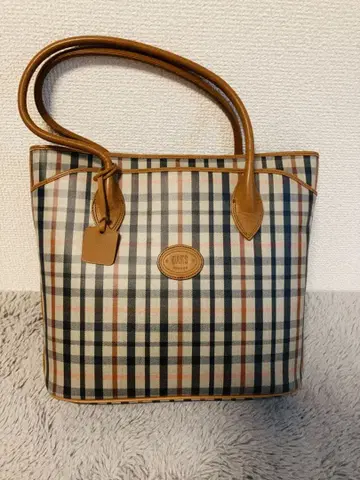 DAKS LONDON 토트백 체크 무늬