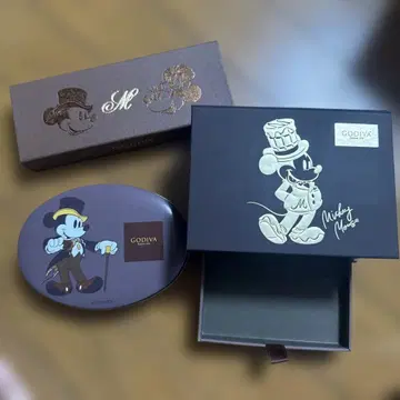 GODIVA 미키 마우스 콜라보 빈 박스 세트