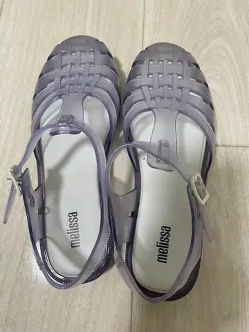Melissa 클리어 러버 샌들