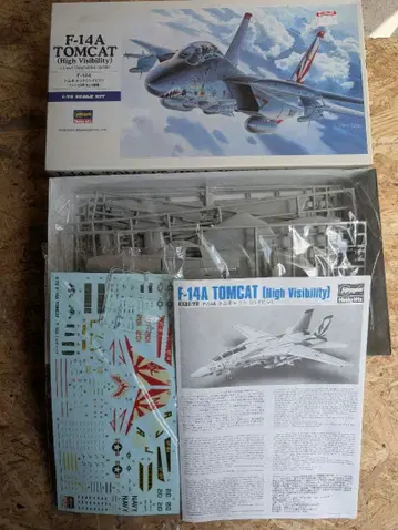 미조립 하세가와 F-14A 톰캣 1/72