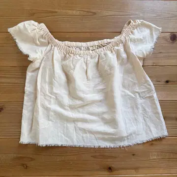 Levi's Made & Crafted 오프숄더 반팔 블라우스