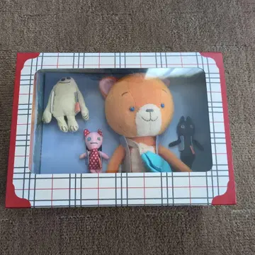 스톱모션 영화 코마네코 디럭스판 봉제 인형 DVD 페이퍼 토이 세트