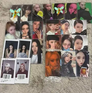 aespa lemonade 특전 앨범 세트 트레이딩 카드