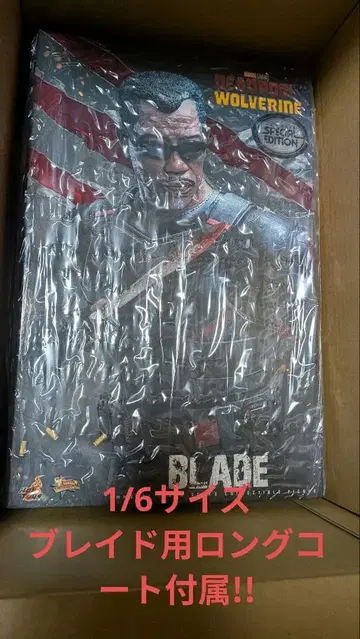 [ 미개봉 ] Hottoys 핫토이즈 브레이드 한정판+코트 부속품