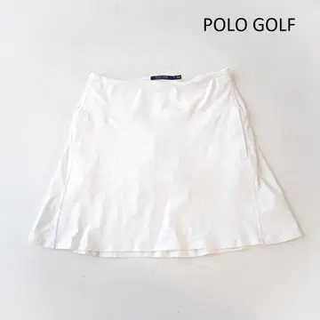 POLO 폴로 랄프 로렌 이너 포함 스커트 화이트 M 호스 자수