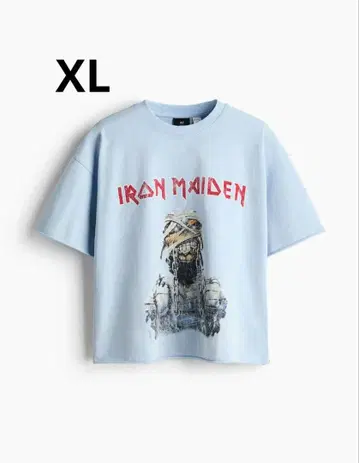 H&M 아이언 메이든 티셔츠 택 없음 새상품