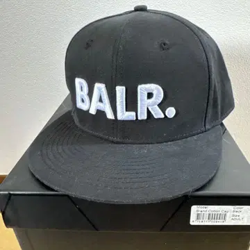 [ BALR. ] 보라 야구 모자