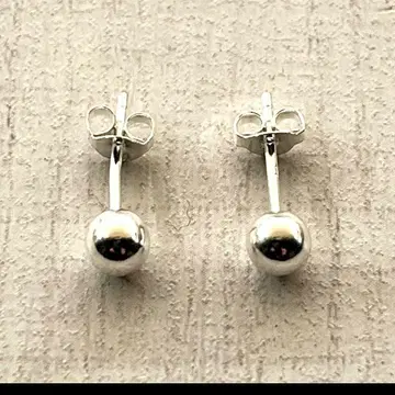 BALL MOTIF 스터드 귀걸이 -SILVER925-