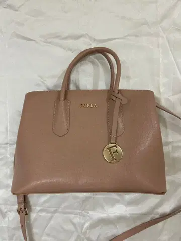 FURLA 숄더백 핑크 베이지