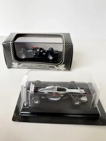 교쇼 1/64 혼다 RA107 테스트카 블랙 맥라렌 2개 세트