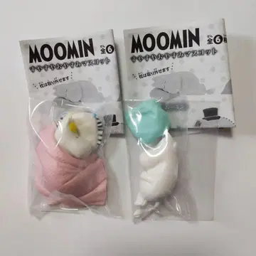 무민 쌔근쌔근 잠자는 마스코트 2개 묶음 판매 3