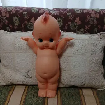 큐피 인형 쇼와 레트로 대형 55cm 피규어