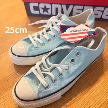 converse 스니커즈 스카이블루 라이트 블루 25cm us 모델