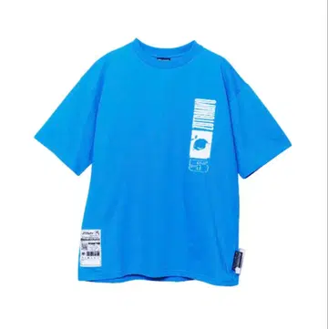 CHAOS TEE (Blue) 카오스 티셔츠 계속 한밤중이면 좋을 텐데.