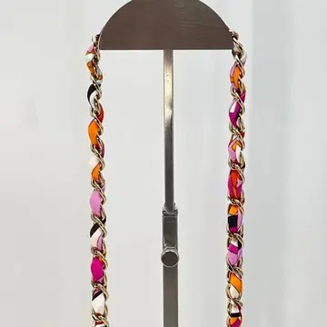 Emilio Pucci 체인 벨트 멀티 컬러