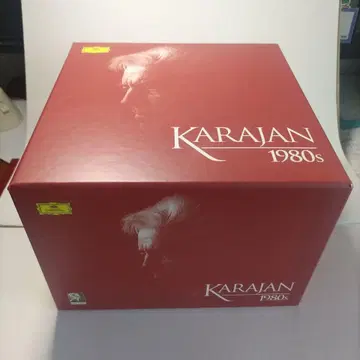 KARAJAN 1980s CD 박스 세트