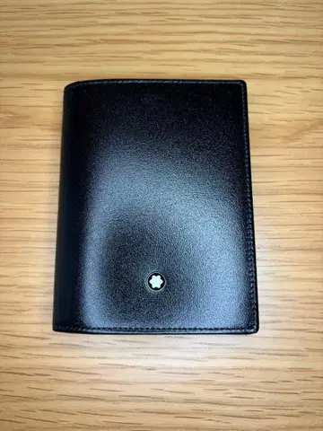 MONTBLANC 명함지갑 카드 케이스 블랙