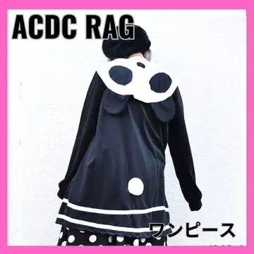 새상품급 ACDC RAG 팬더 세일러 원피스