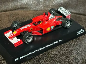 교쇼 1/64 F1 2001 일본 GP 스즈카 페라리 F2001 No.1