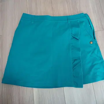 St ANDREWS 골프 스커트 터콰이즈 블루