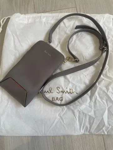 Paul Smith 스마트폰 숄더백 그레이