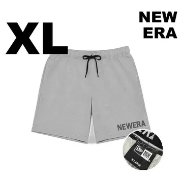 NEW ERA 뉴에라 하프 팬츠 그레이 X L 사이즈