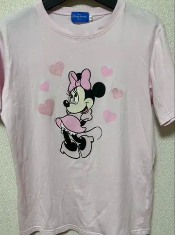Tokyo Disney Resort 미니 마우스 티셔츠 핑크 M 사이즈
