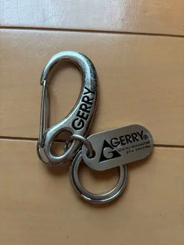 GERRY 키링 카라비너 실버