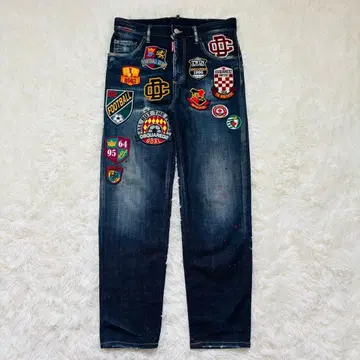 DSQUARED2 데님 팬츠 BRAD JEAN 패치워크 42 XS