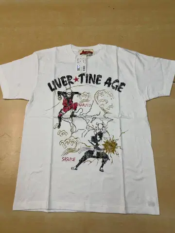 LIVERTINE AGE NARUTO SASUKE 티셔츠
