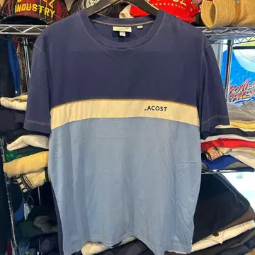 LACOSTE 라코스테 T셔츠 블루 계열 L 사이즈