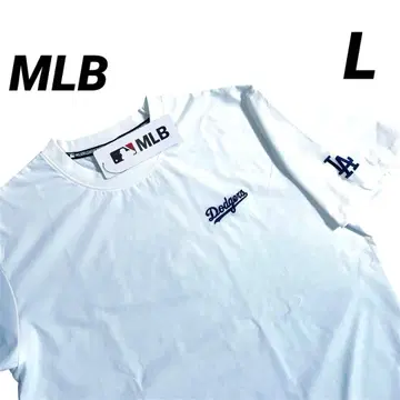 새상품 MLB 다저스 T셔츠 트레이닝 의류 자수 오타니 쇼헤이 화이트 L