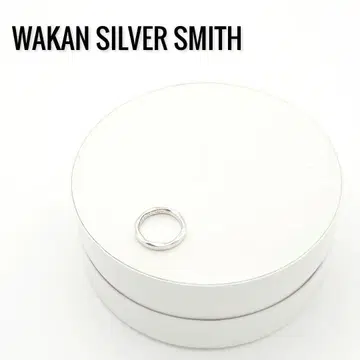 WAKAN SILVER SMITH 사이드 트위스트 링 (S)