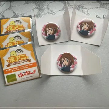 케이온!! 쿄애니 캔뱃지 3개 세트 히라사와 유이