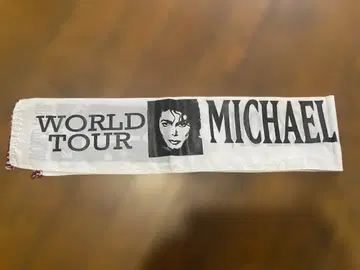 Michael Jackson World Tour 플래그 포스터