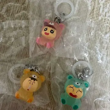 짱구는 못말려 곰 파자마 가챠 3종 세트