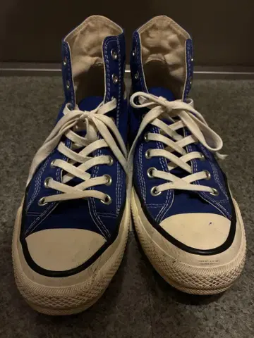 Converse 척테일러 하이컷 블루 레어 빈티지