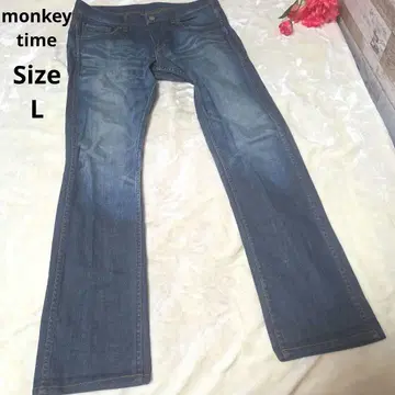 [ 오샤레 monkey time ] 데님 팬츠 사이즈 L