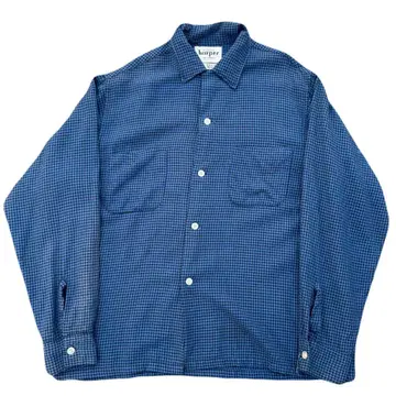 usa제 60s 오픈 카라 셔츠 레이온 빈티지