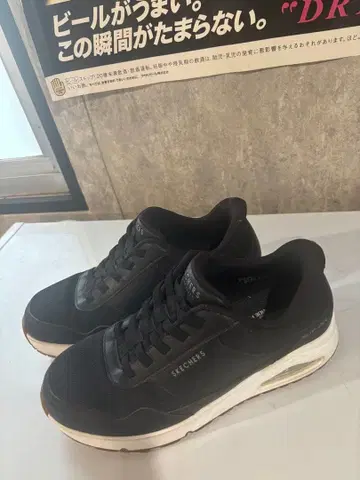 SKECHERS Slip-ins 와이드 핏 27.0cm 블랙