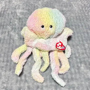 Ty 비니 베이비 해파리 봉제 인형 헤이세이 레트로 초레어