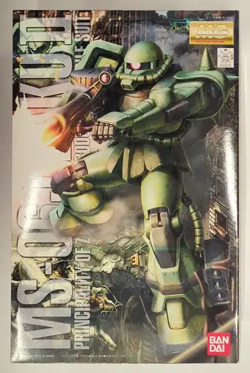 반다이 MG 1/100 기동전사 건담 MS-06J 자쿠 Ver.2.0