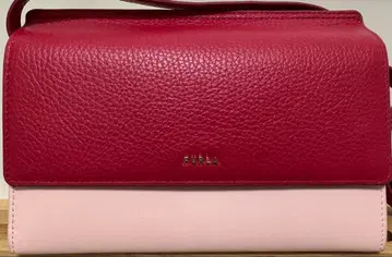 FURLA 숄더백 바이컬러 핑크
