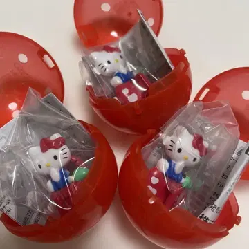 산리오 키링 행거 키티 3개